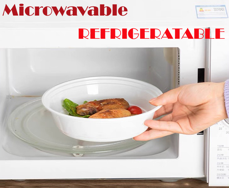 Microwavable Takeaway Meal Prep Containers