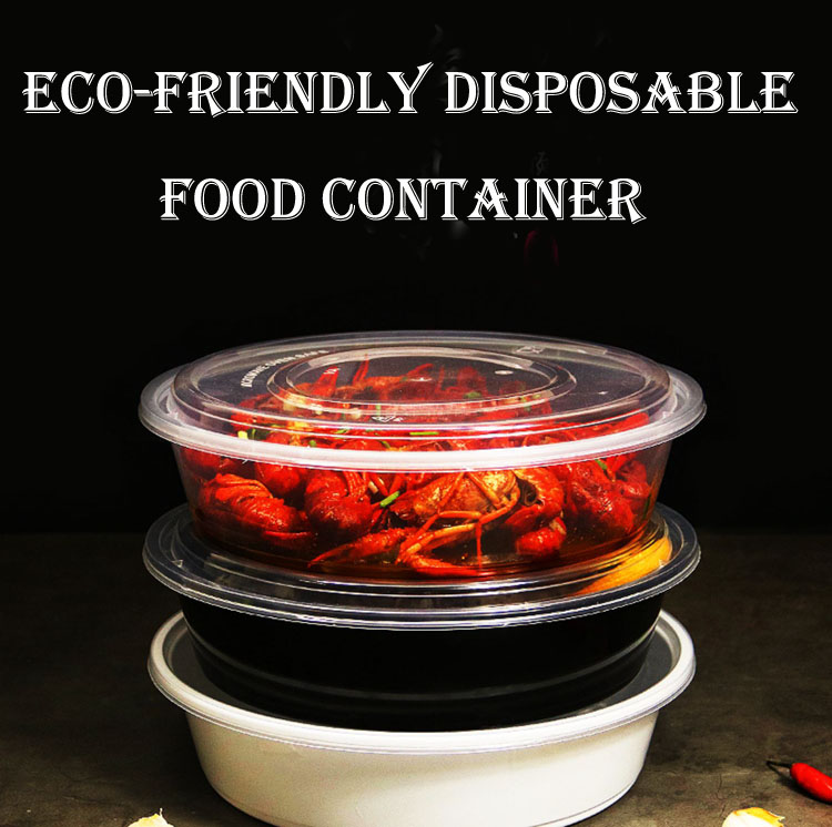 Disposable Large Capacity Meal Prep Containers