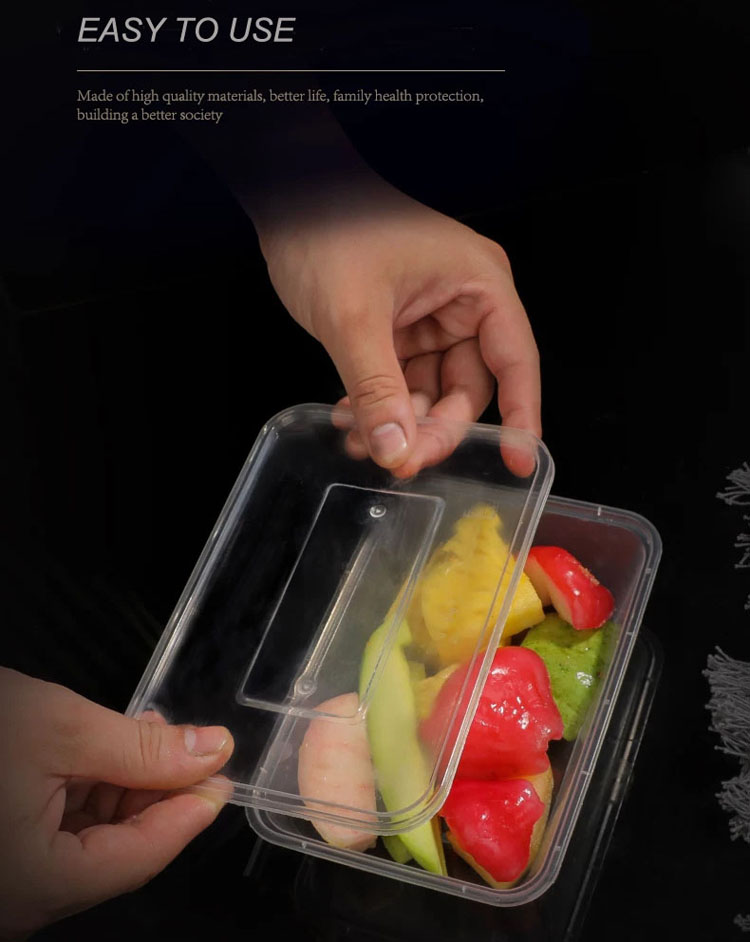 PP Clear Meal Prep Container