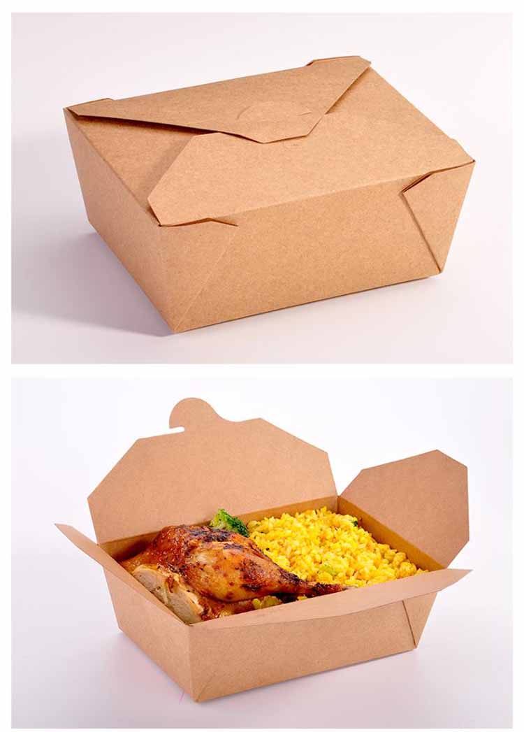  Disposable Square Noodle Box 