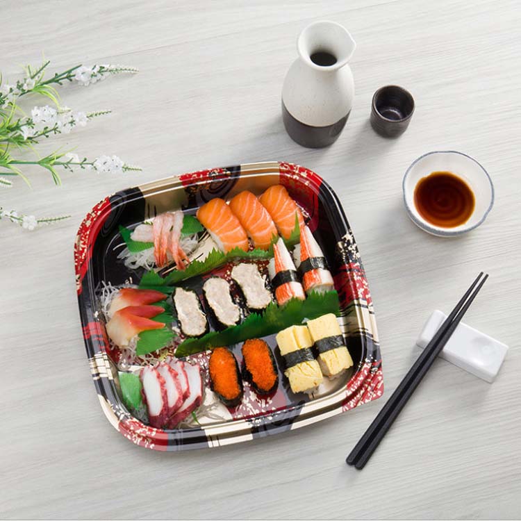 Square Sushi Containers