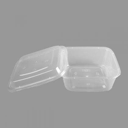 Disposable Square Meal Prep Containers