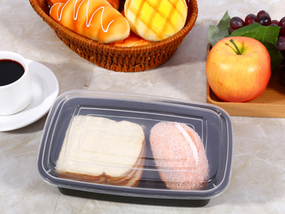 China Einweg-Plastik-Mahlzeit-Zubereitungs-Behälter-Lunchbox mit Deckel